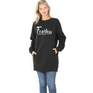 faith in bold, Best, Christian oversize sweatshirt