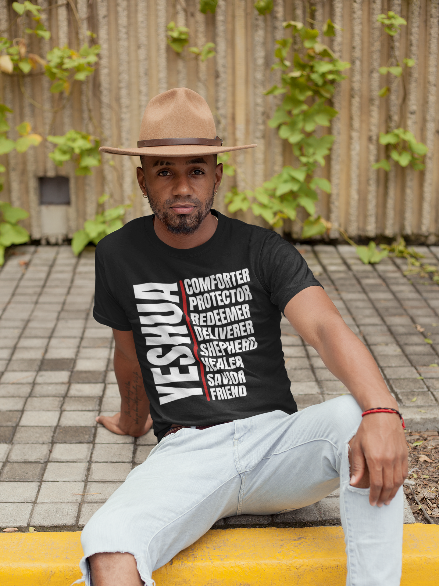 TSHIRT _ YESHUA _BLK SHIRT